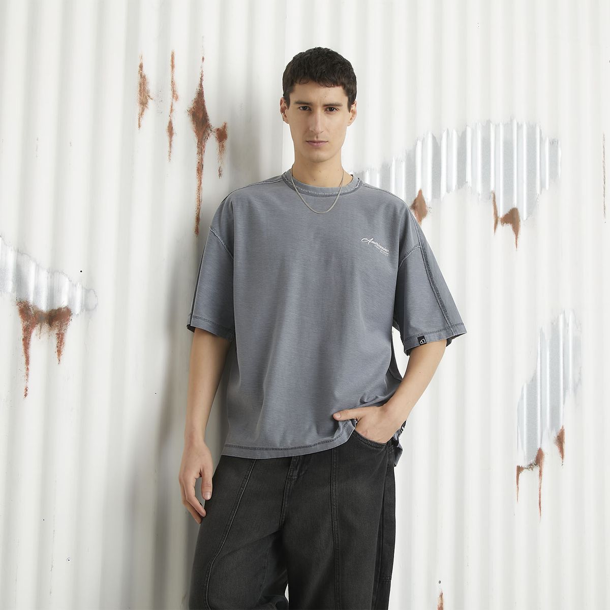 AMERICANINO - Polera Manga Corta Hombre Americanino