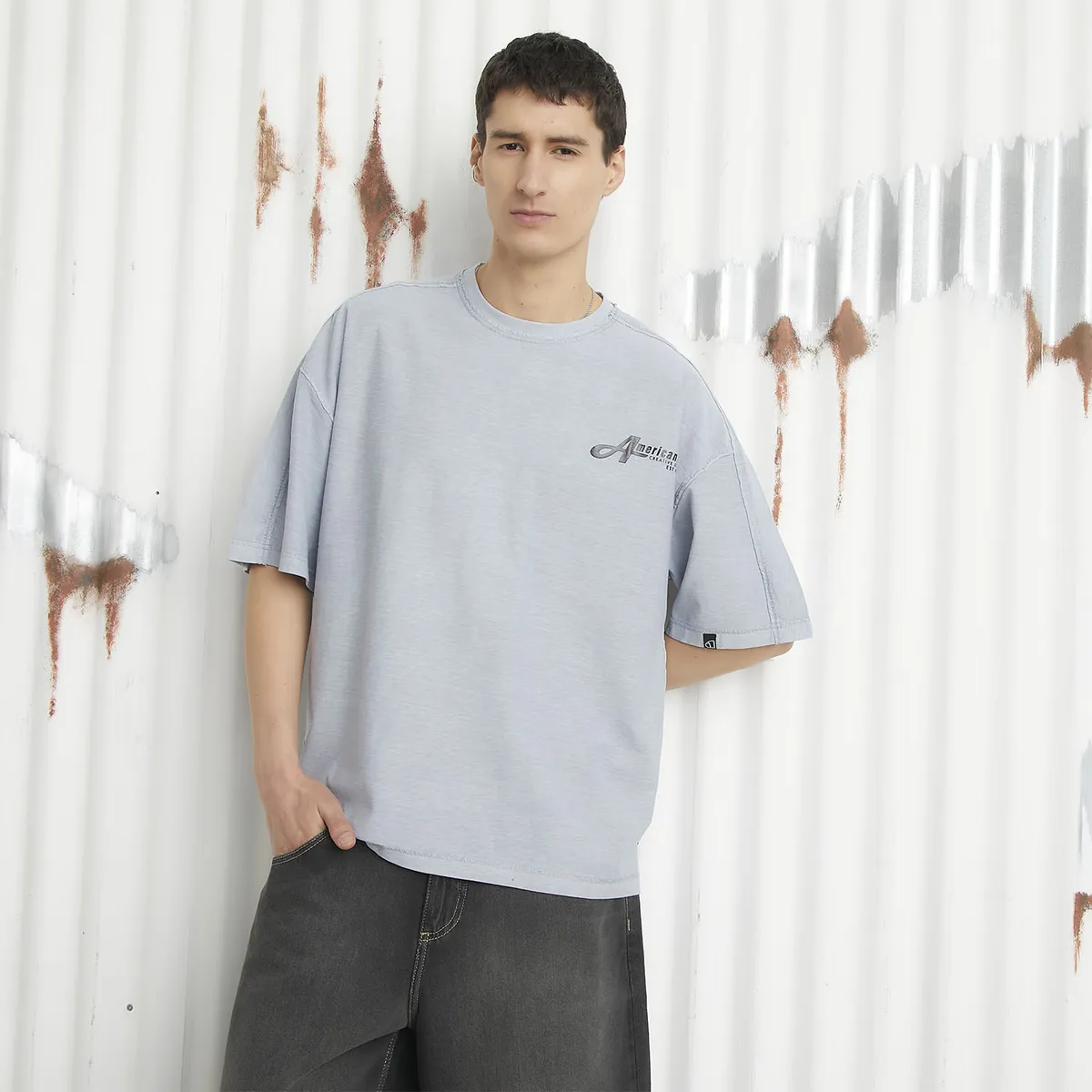 AMERICANINO - Polera Manga Corta Hombre Americanino