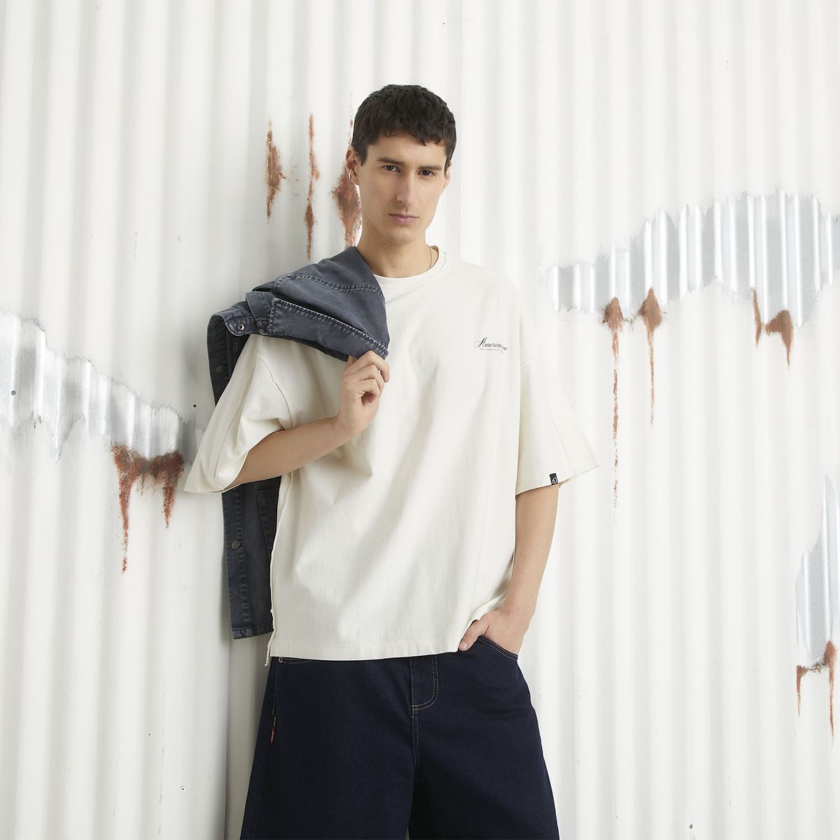 AMERICANINO - Polera Manga Corta Hombre Americanino