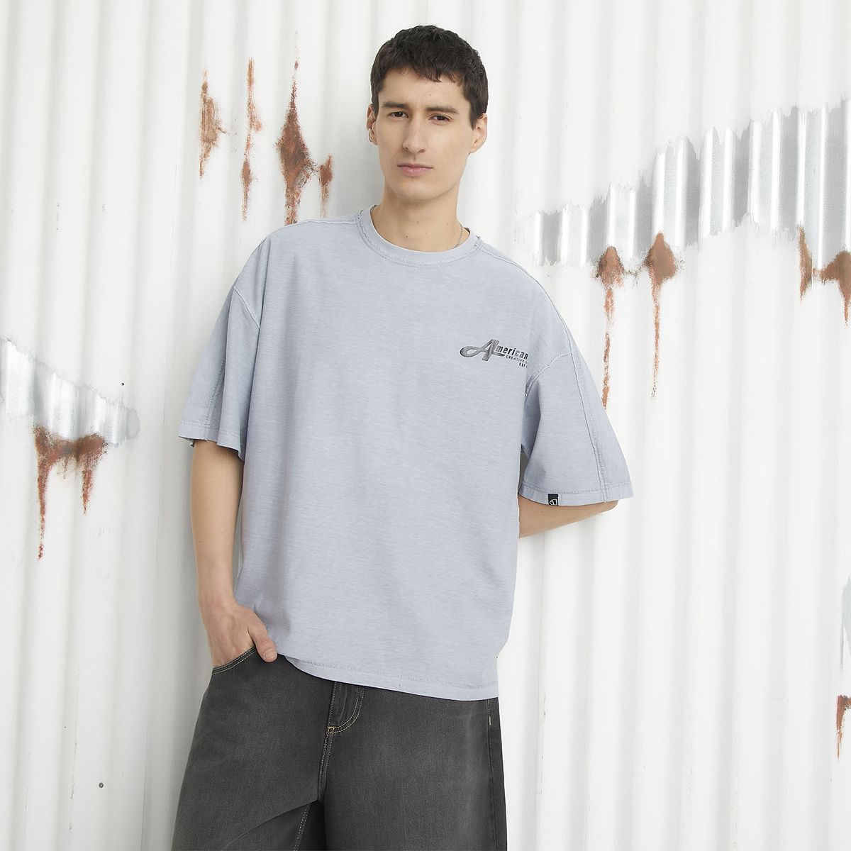 AMERICANINO - Polera Manga Corta Hombre Americanino