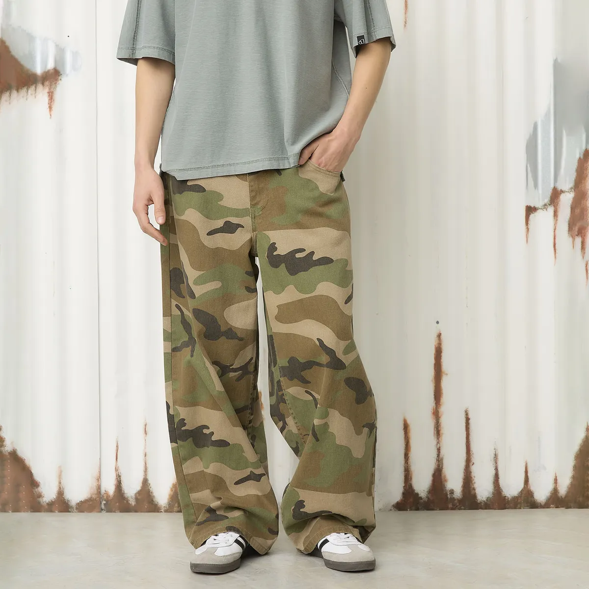 AMERICANINO - Jeans Baggy Hombre Americanino