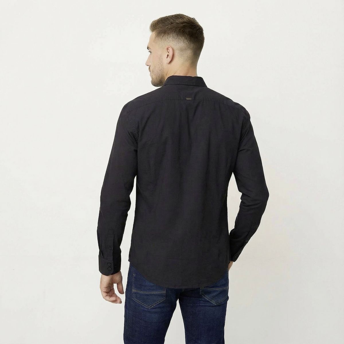 MOSSIMO - Camisa Manga Larga Casual Casual Hombre Mossimo