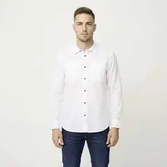 MOSSIMO - Camisa Manga Larga Casual Casual Hombre