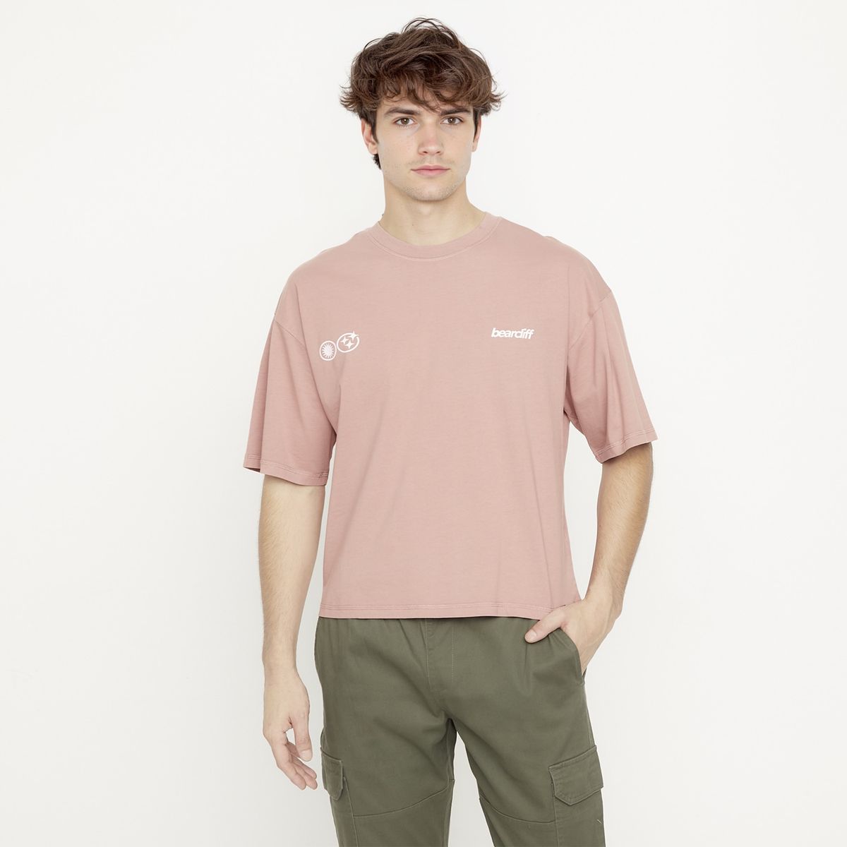 BEARCLIFF - Polera Manga Corta Hombre Bearcliff