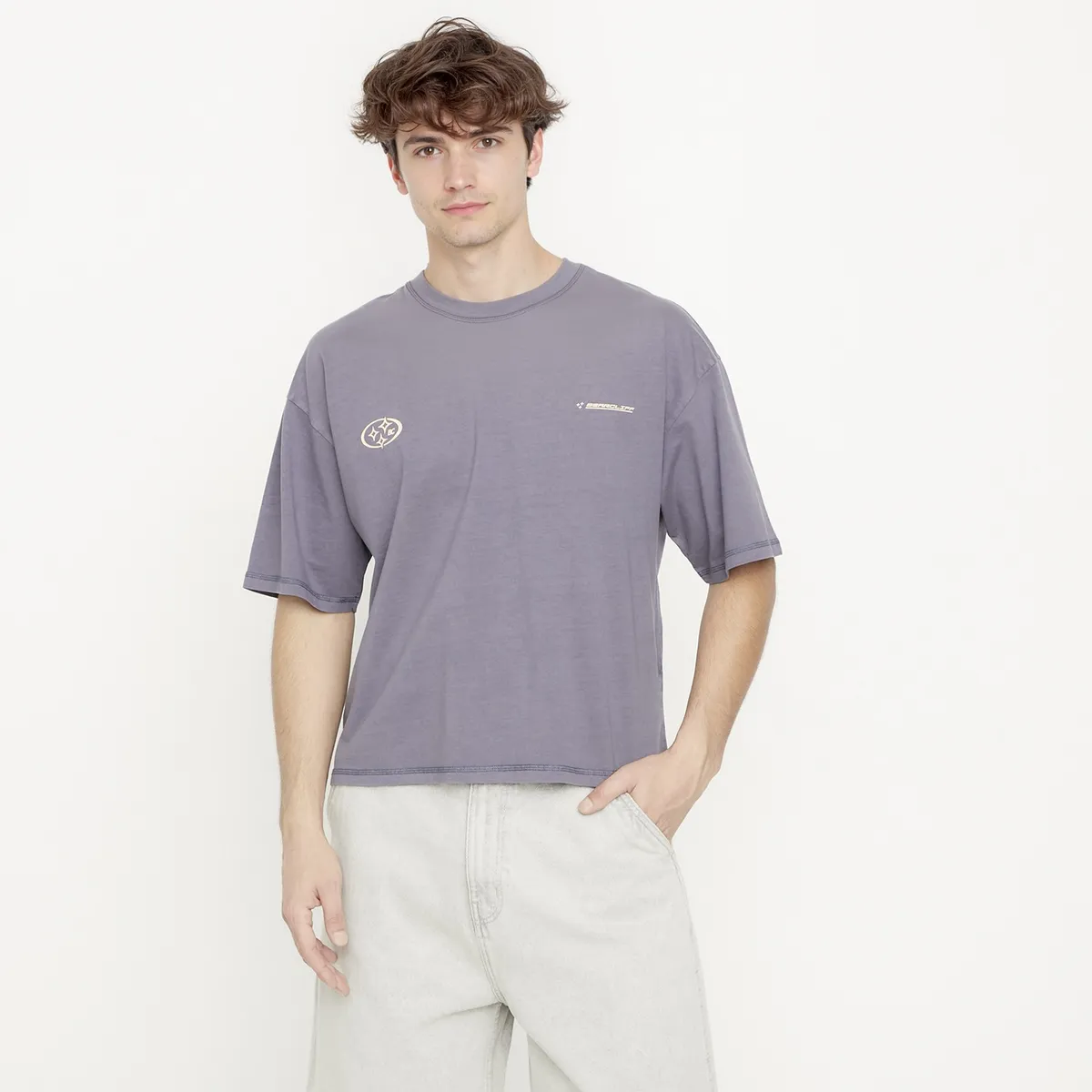 BEARCLIFF - Polera Manga Corta Hombre Bearcliff