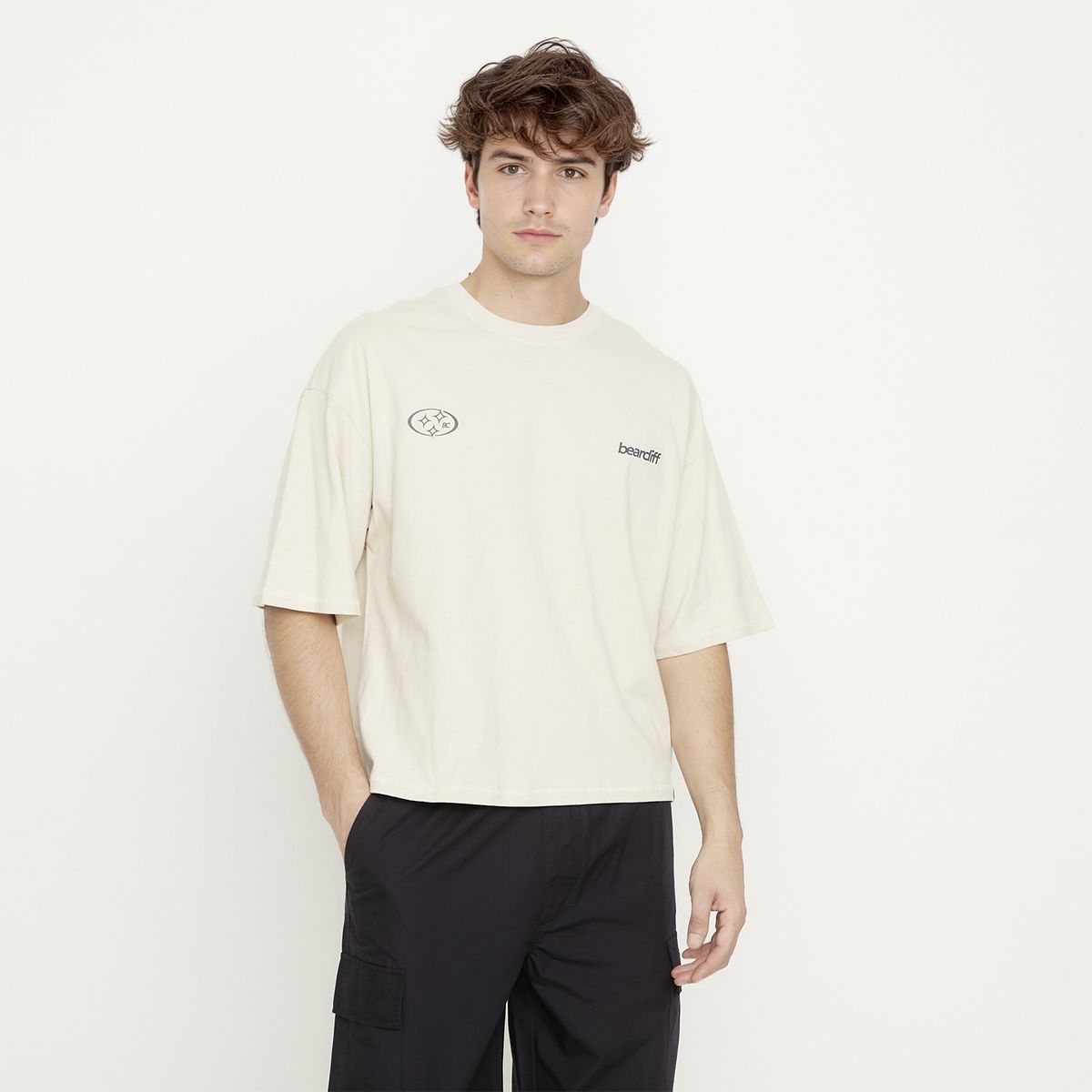 BEARCLIFF - Polera Manga Corta Hombre Bearcliff