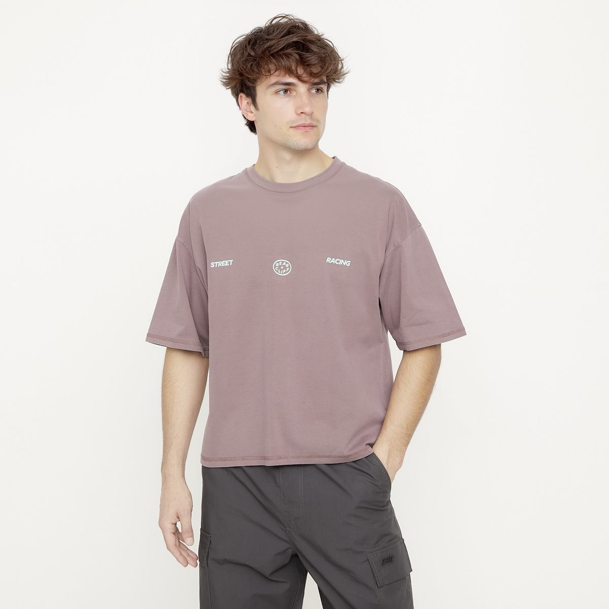 BEARCLIFF - Polera Manga Corta Hombre Bearcliff