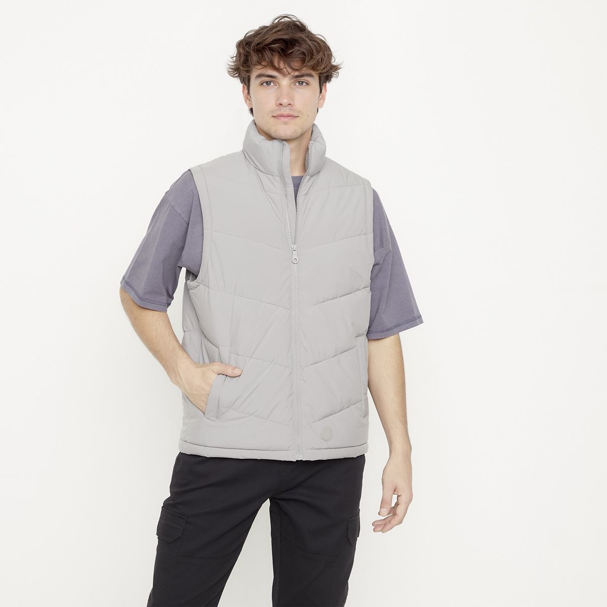 BEARCLIFF - Parka Sin Mangas Hombre Bearcliff