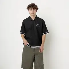 BEARCLIFF - Camisa Manga Corta Casual Hombre