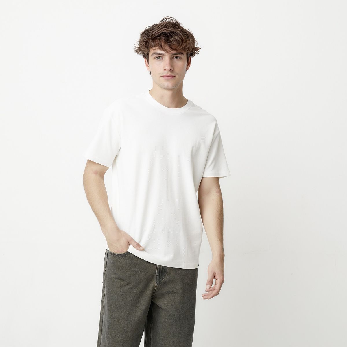 BEARCLIFF - Polera Manga Corta Hombre Bearcliff