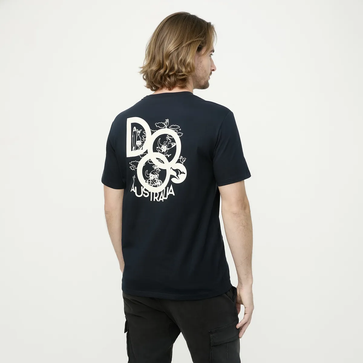 DOO AUSTRALIA - Polera Manga Corta Hombre Doo Australia