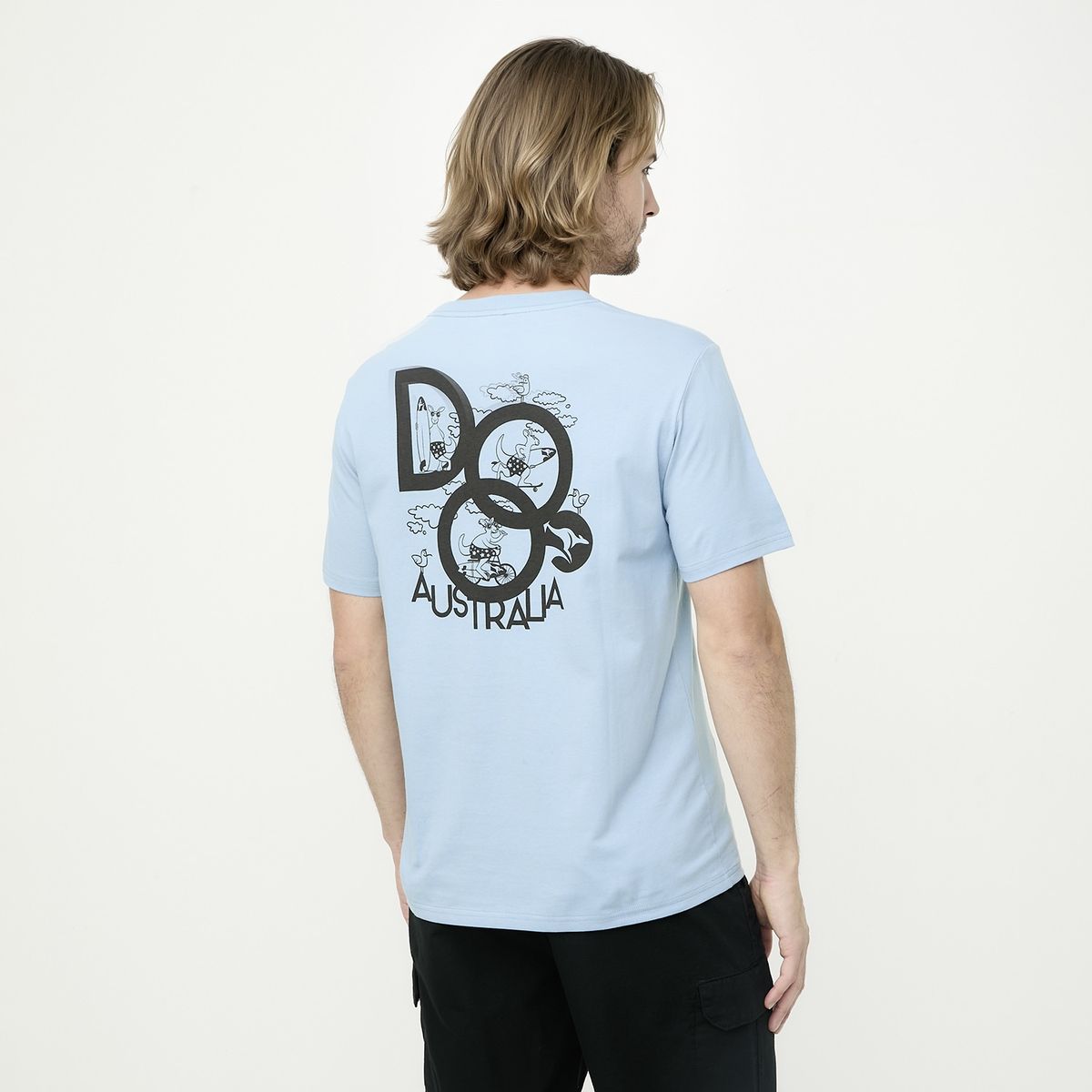 DOO AUSTRALIA - Polera Manga Corta Hombre Doo Australia