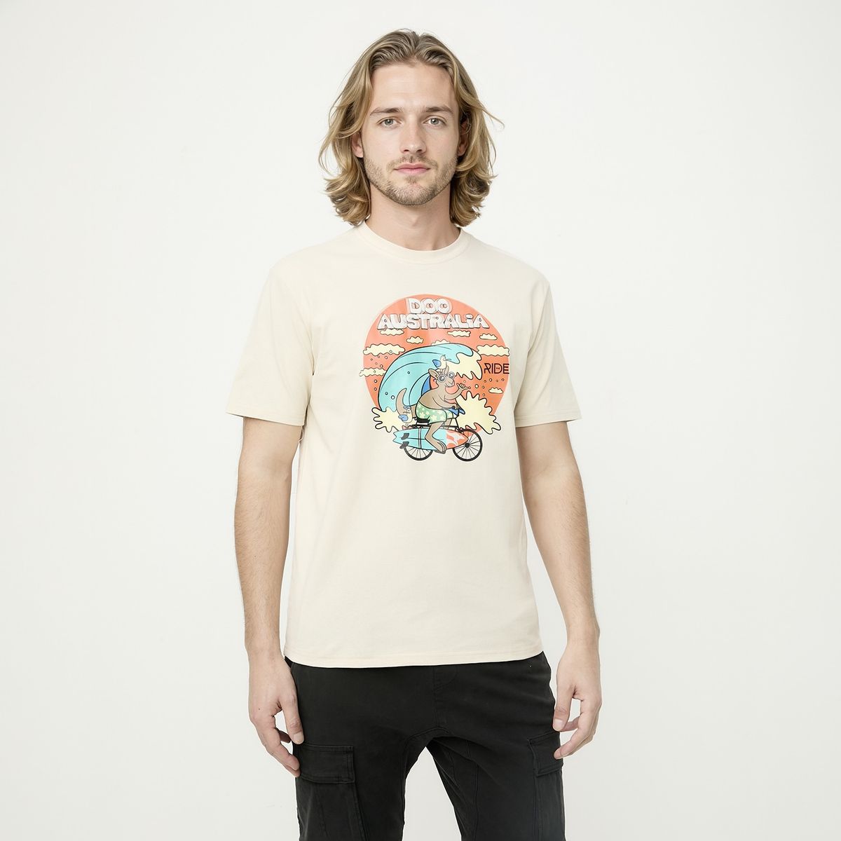 DOO AUSTRALIA - Polera Manga Corta Hombre Doo Australia
