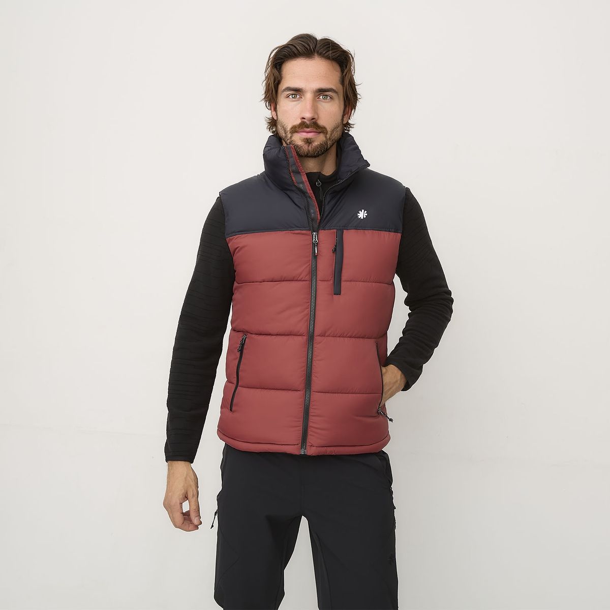 MOUNTAIN GEAR - Parka Sin Mangas Deportiva Hombre Mountain Gear