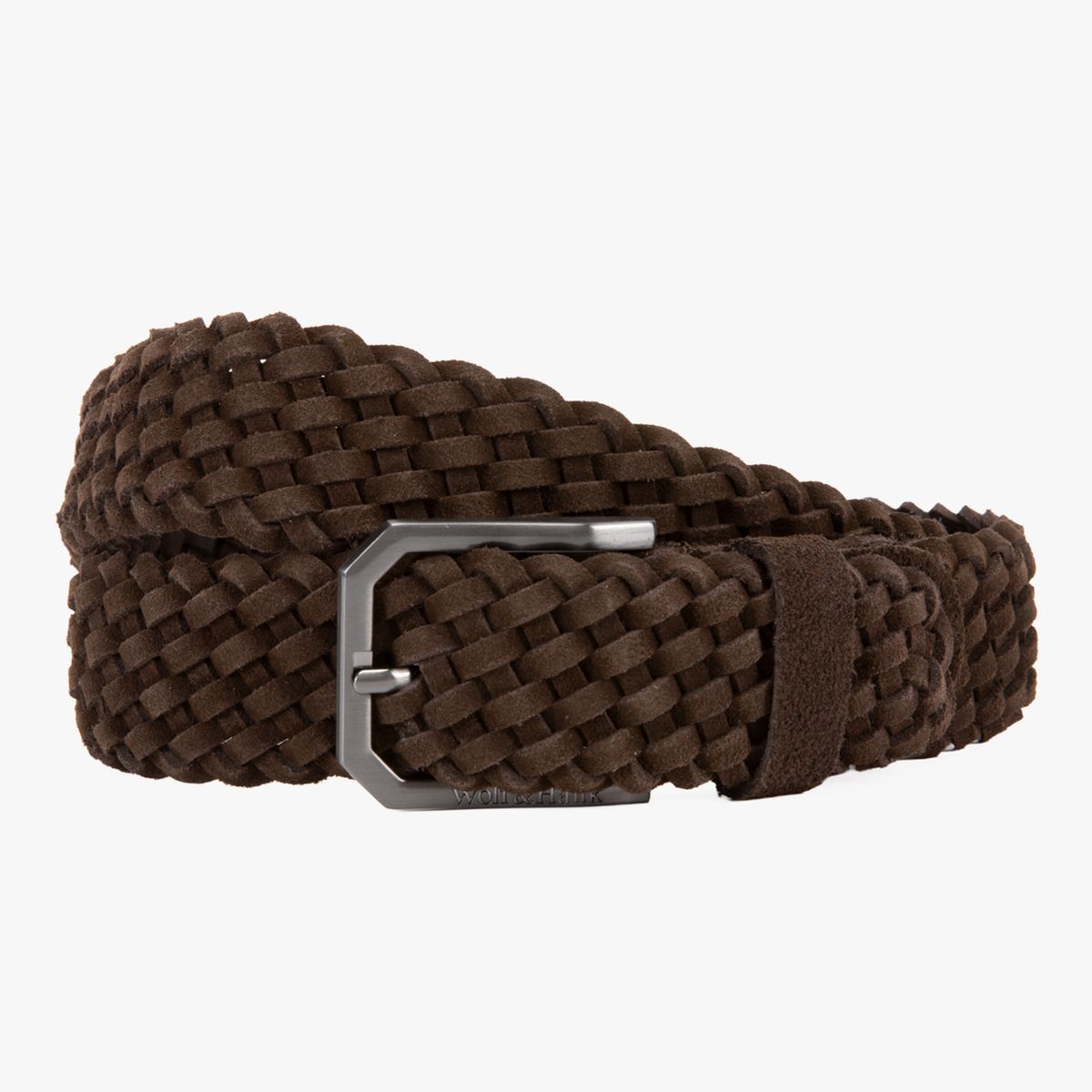 WOLF&HANK - Cinturón Cuero Trenzado Hombre Wolf&Hank