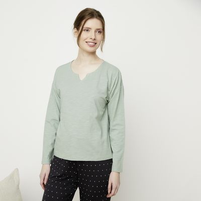 Imagen 2 del producto Polera de Pijama 100% Algodón Mujer