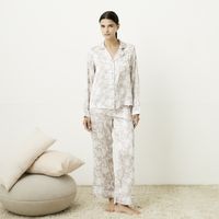 Pijama Camisero Satín Mujer