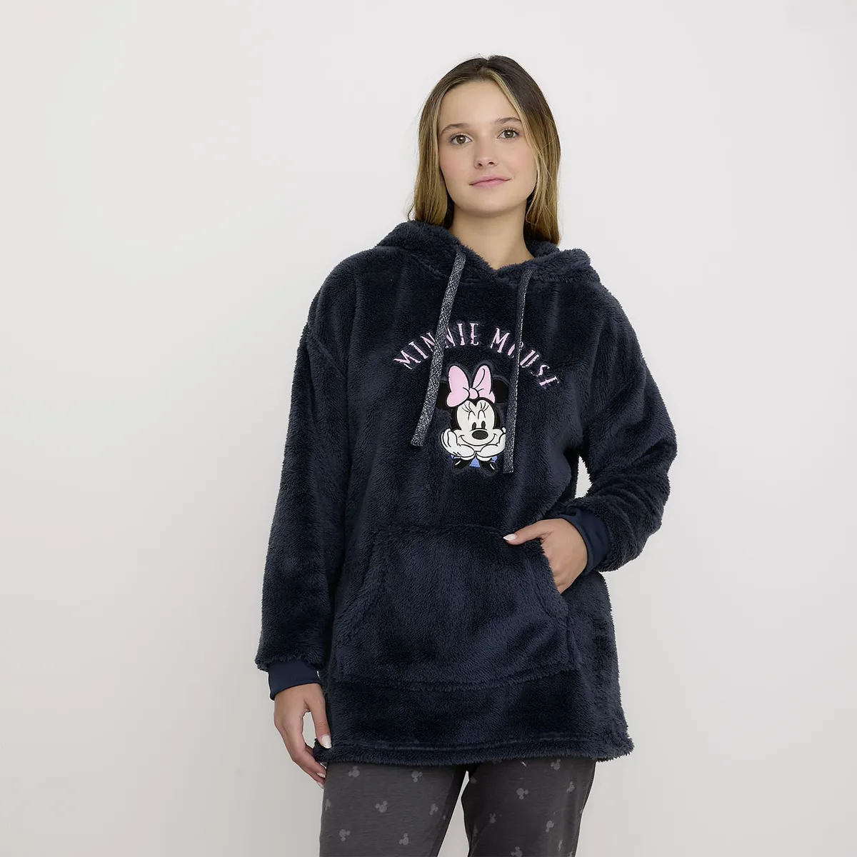DISNEY - Polerón Pijama Polar Mujer Disney