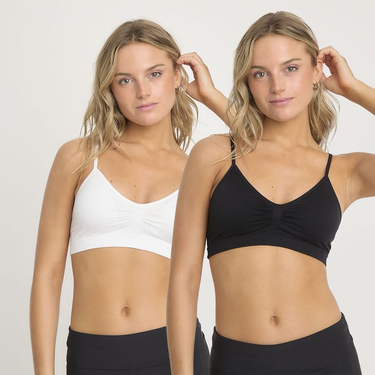 Pack De 2 Bralletes Sin Arco Mujer