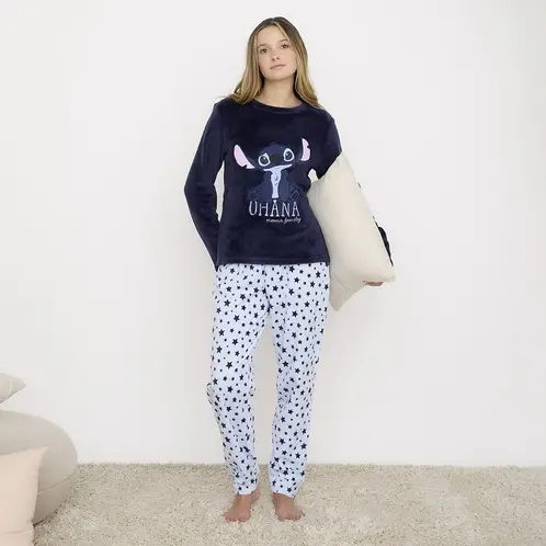 DISNEY - Pijama Polar Mujer