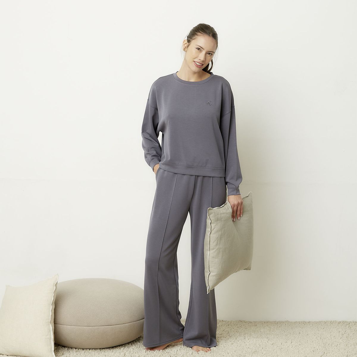 BENETTON - Pijama Modal Mujer Benetton