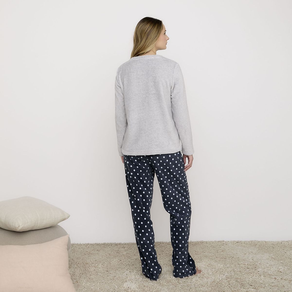 DISNEY - Pijama Polar Mujer Disney
