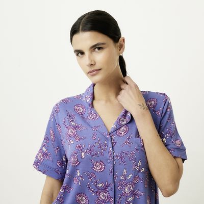 Imagen 2 del producto Pijama Camisero Algodón Mujer