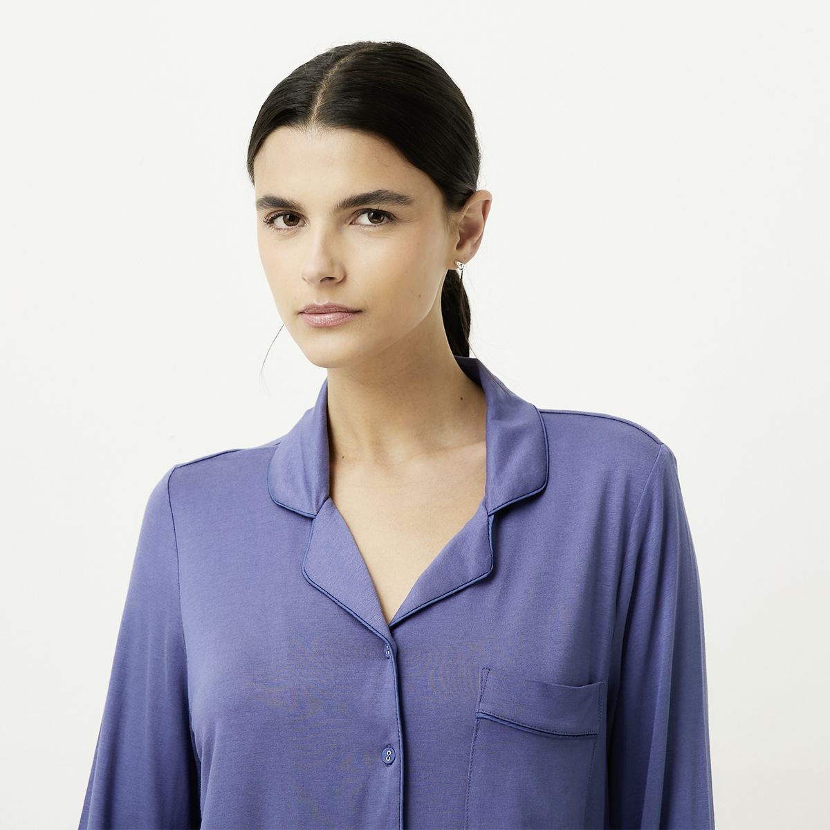 BLU - Pijama Camisero Mujer Blu