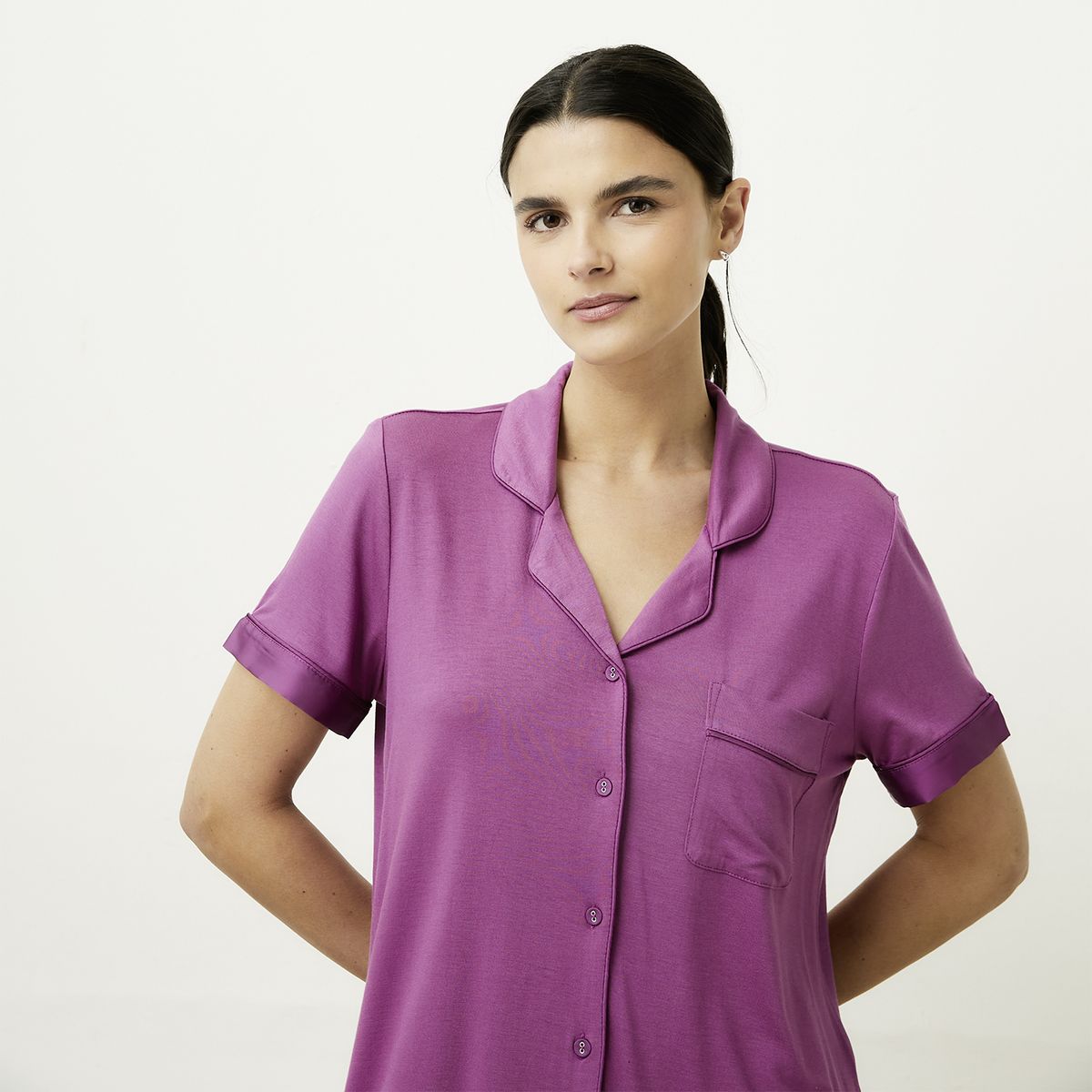 BLU - Pijama Camisero Mujer Blu