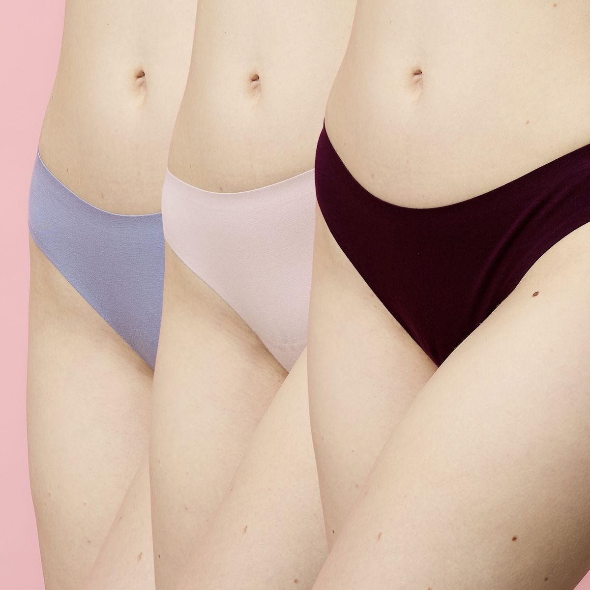 BLU - Pack 3 Calzones Mujer Blu