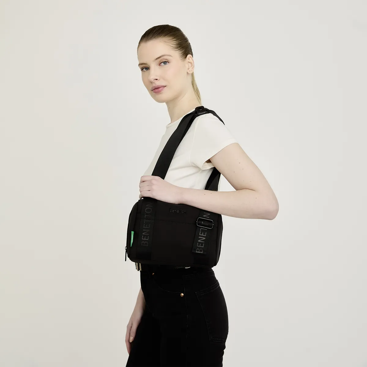 BENETTON - Cartera Crossbody Mujer Benetton