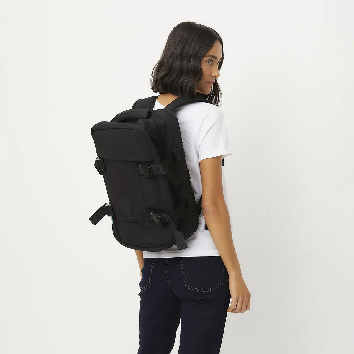 BENETTON - Mochila Impermeable de Viaje Mujer Benetton Viral