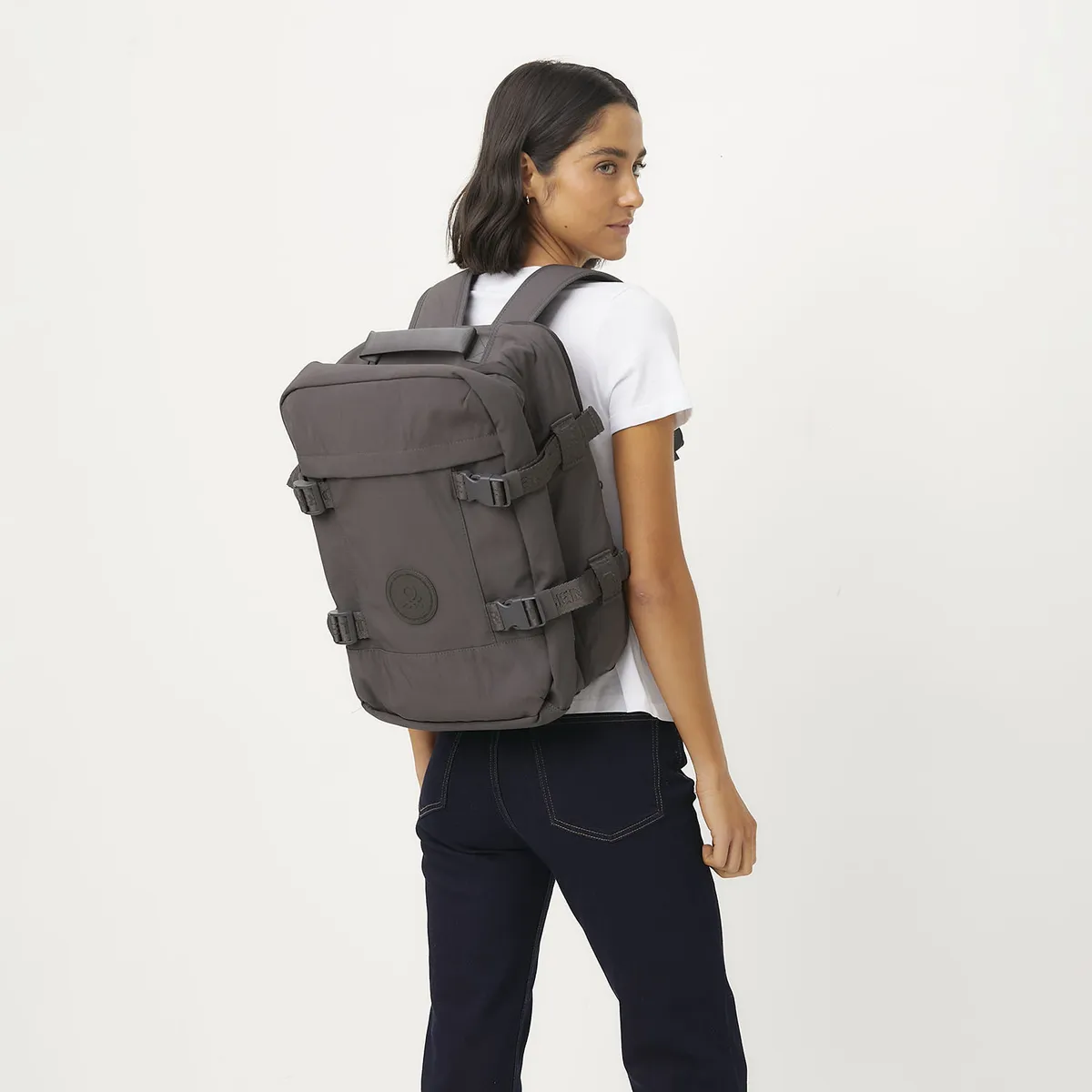 BENETTON - Mochila Impermeable de Viaje Mujer Benetton Viral