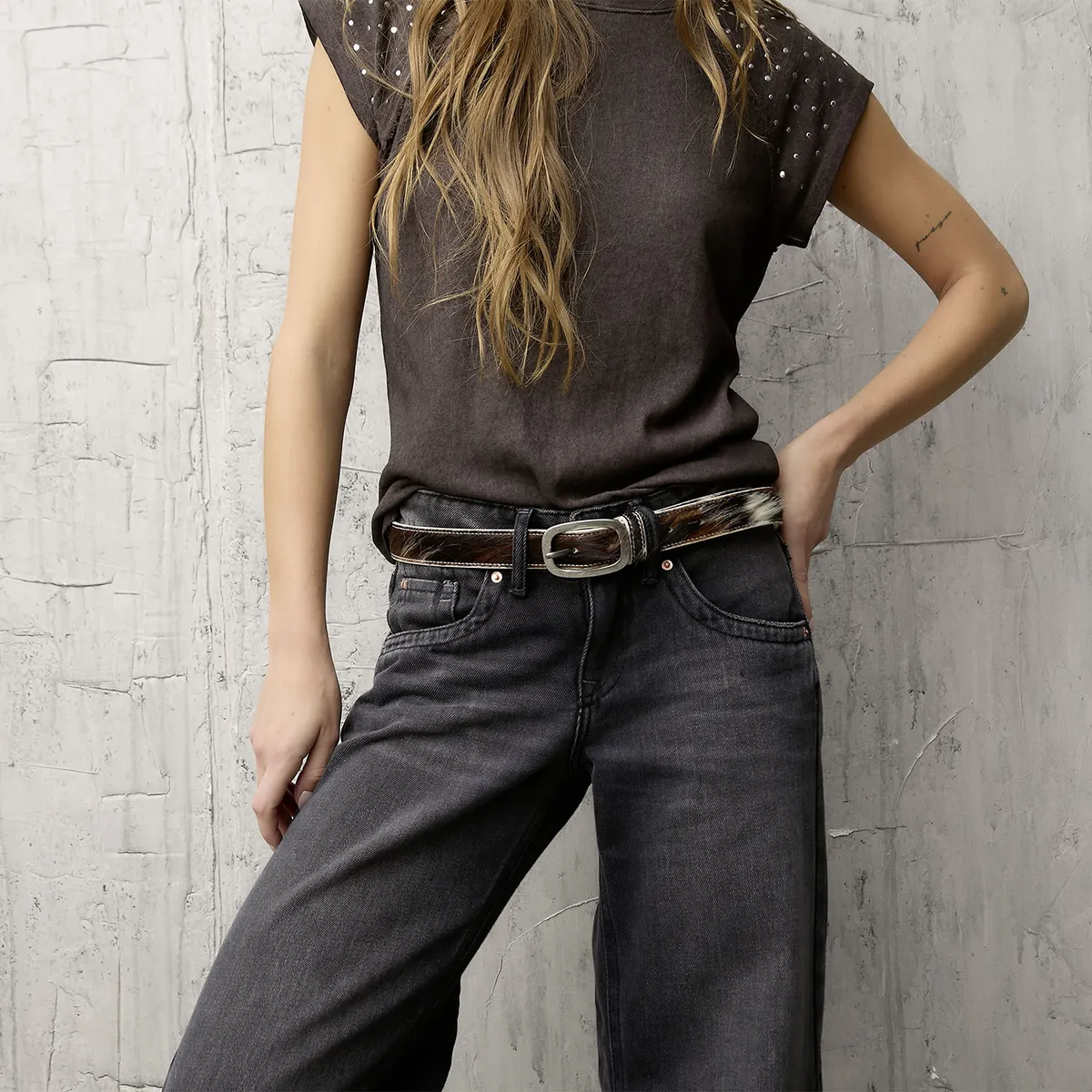 AMERICANINO - Cinturón Cuero Mujer Americanino