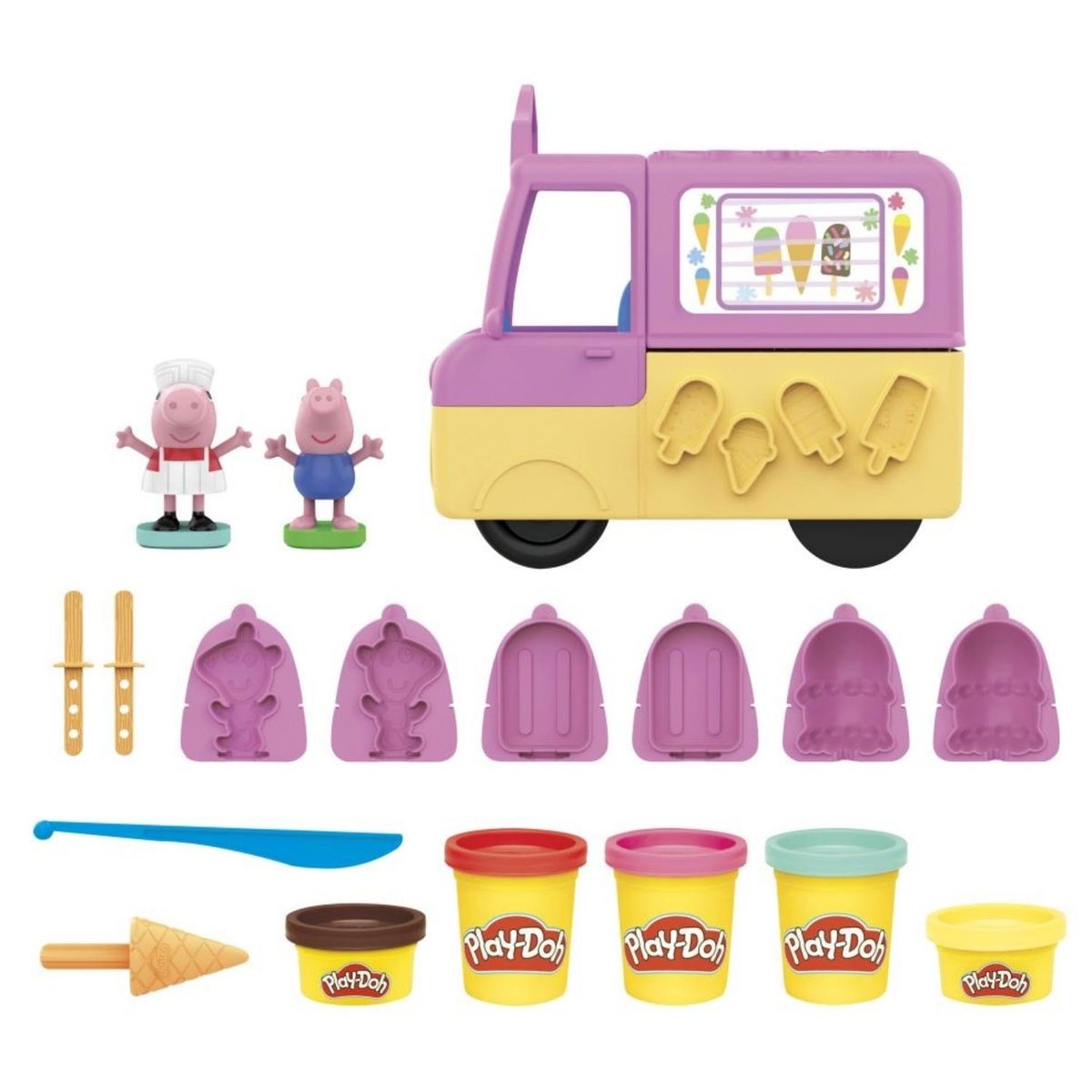 PLAY DOH - Playset Camion De Helado Play Doh