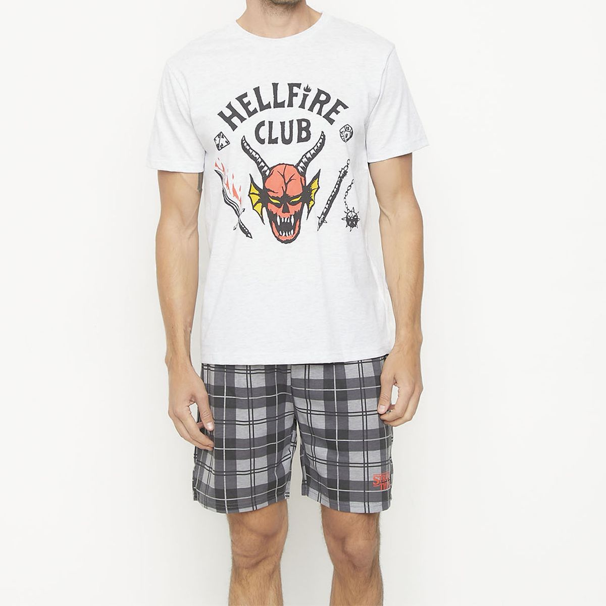 STRANGER THINGS - Pijama Corto Hombre Stranger Things