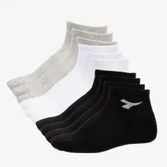 DIADORA - Pack De 10 Calcetines Deportivos Algodón Hombre