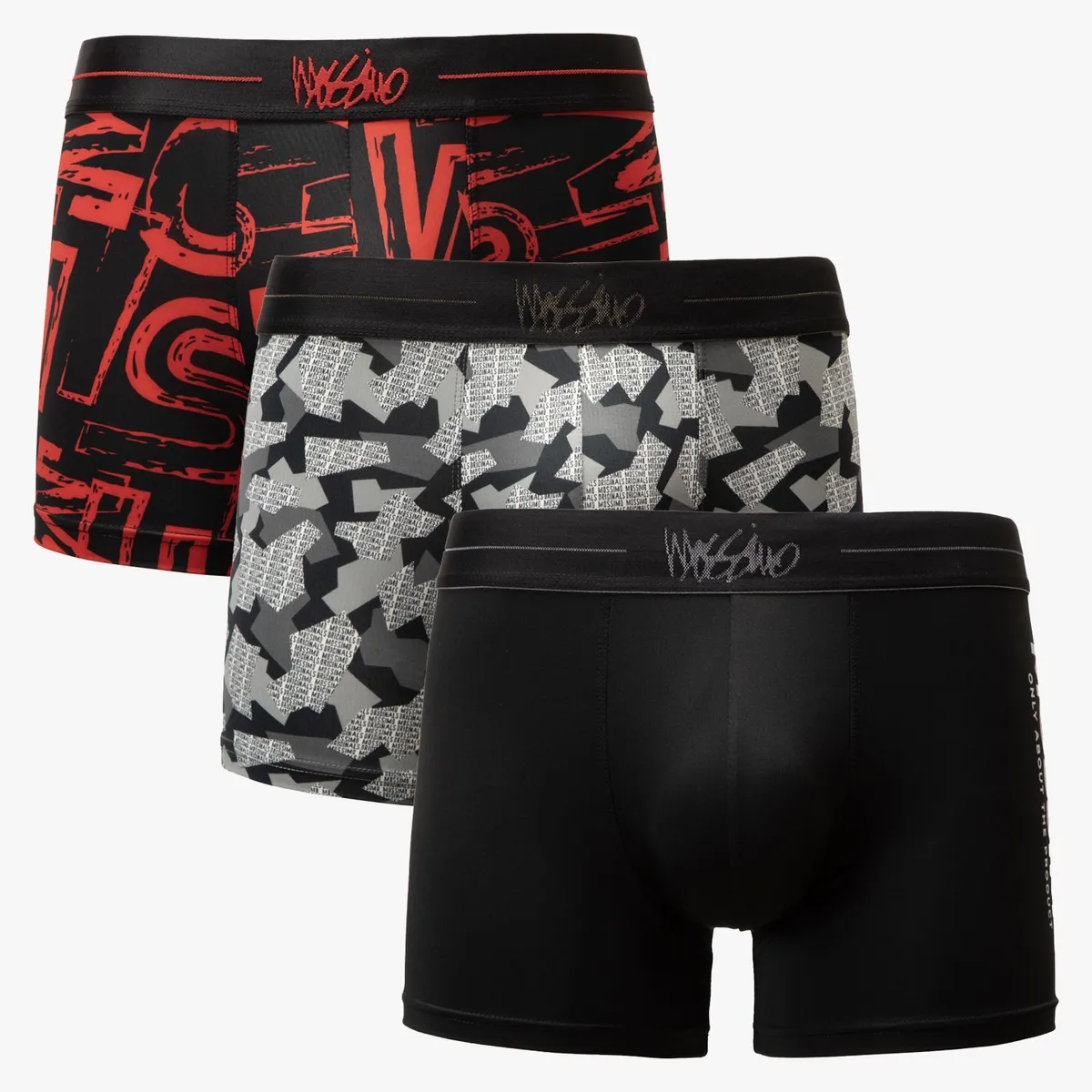 MOSSIMO - Pack De 3 Bóxer Hombre Mossimo