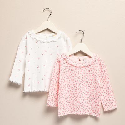 Imagen 2 del producto Pack De 2 Poleras Bebé Niña