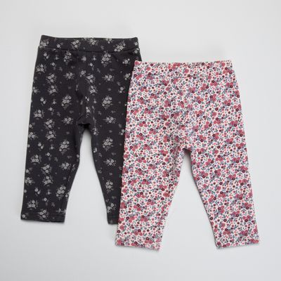 Imagen 1 del producto Pack De 2 Calzas Forradas en Polar Bebé Niña