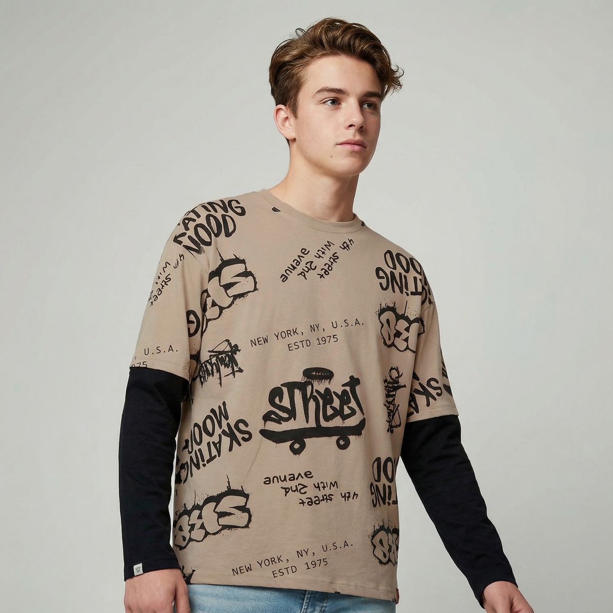 FEDERATION - Polera Niño Algodón Federation