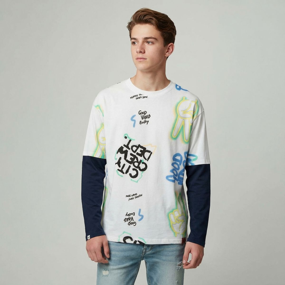 FEDERATION - Polera Niño Algodón Federation