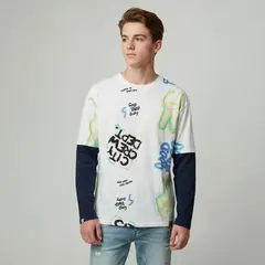 FEDERATION - Polera Niño Algodón