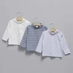 YAMP - Pack De 3 Poleras Beatles Bebé Niño Algodón