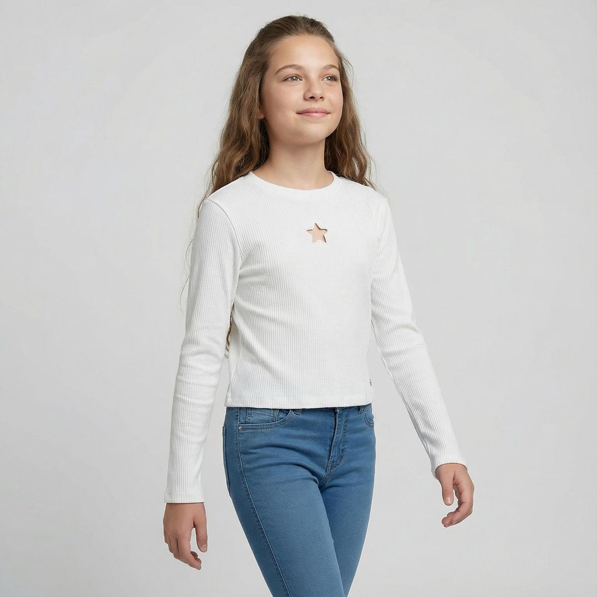 ELEVEN - Polera Manga Larga Niña Eleven