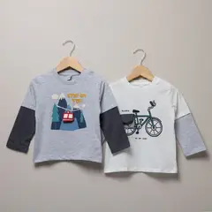 YAMP - Pack 2 Poleras Bebé Niño Algodón