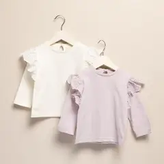 YAMP - Pack De 2 Poleras Bebé Niña