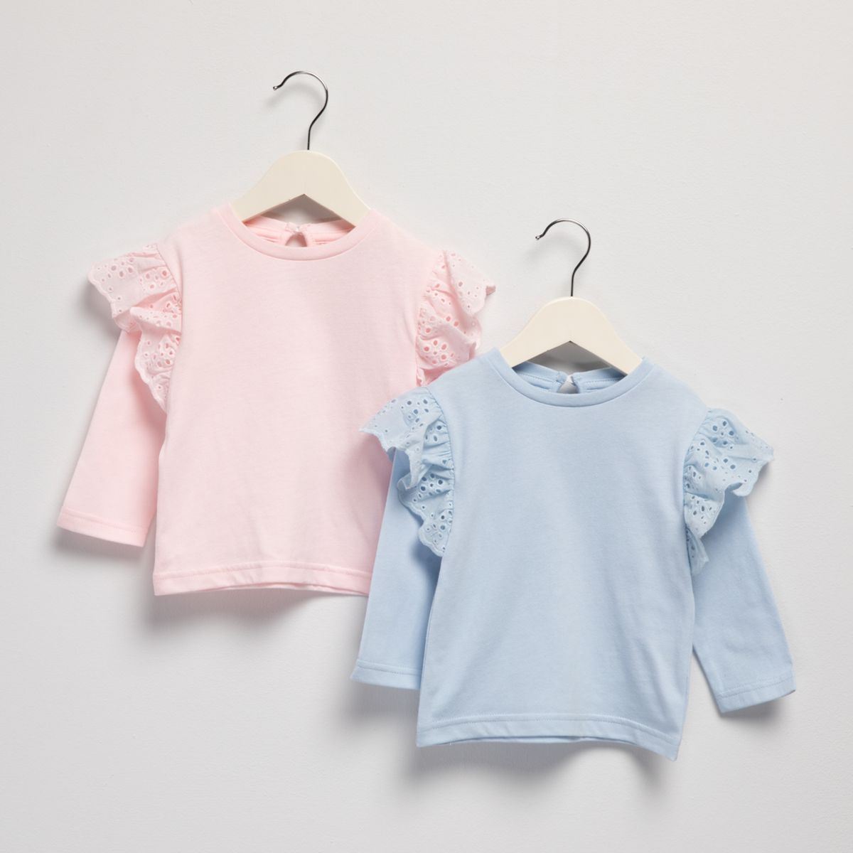 YAMP - Pack De 2 Poleras Bebé Niña Yamp