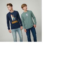 Pack de 2 Poleras Manga Larga Algodón Niño