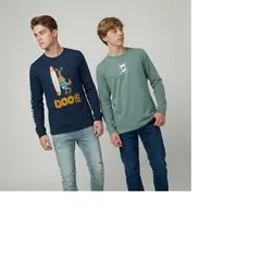 DOO AUSTRALIA - Pack de 2 Poleras Manga Larga Algodón Niño